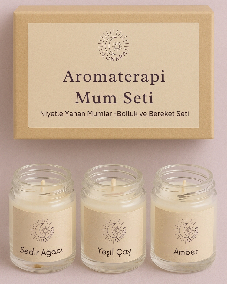 Aromaterapi Mum Seti ||