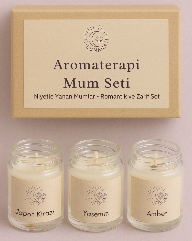 Aromaterapi Mum Seti ||