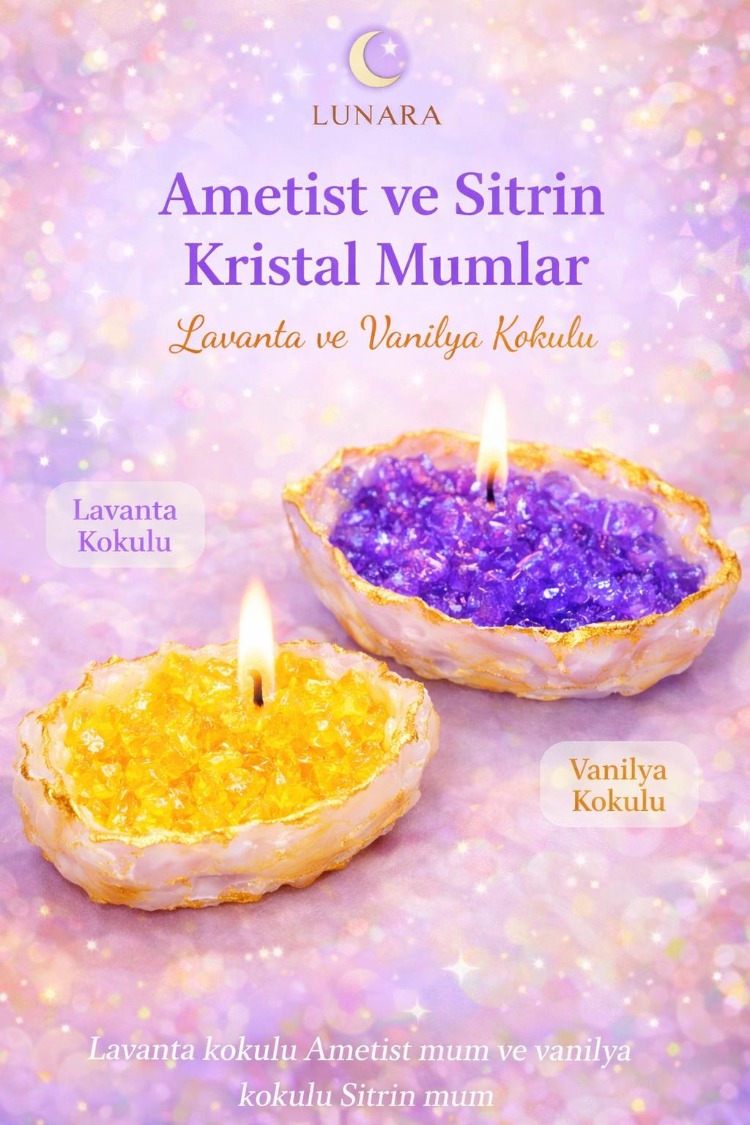 Kokulu Kristal Mum