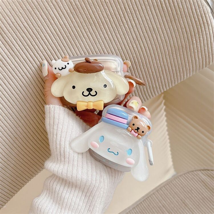 3D Sanrio Karakterli Airpods Kılıf
