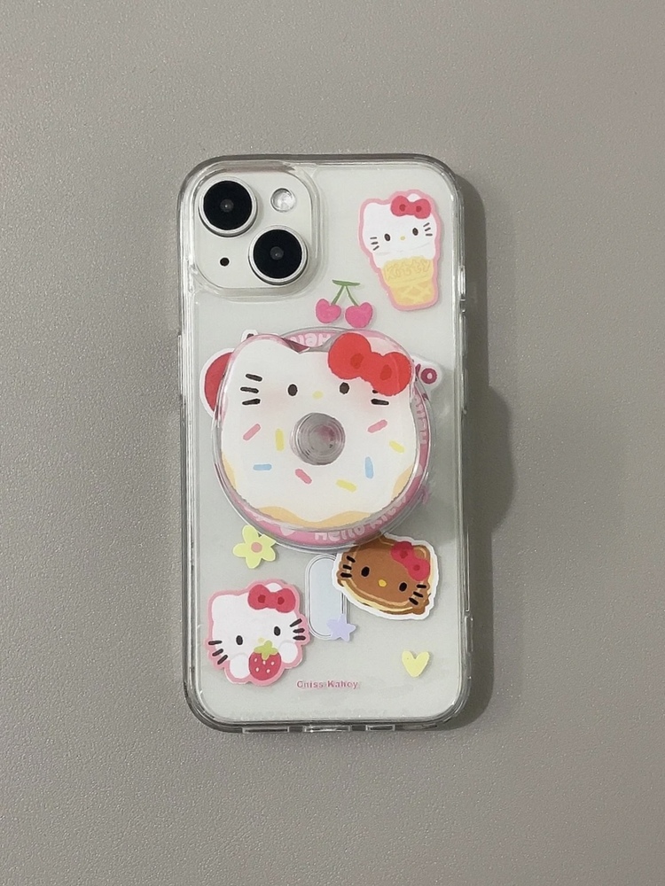iPhone 15 standı Apple Donut Hello Kitty