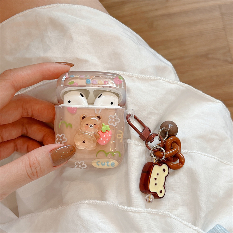 Honey Pot Bear Kulaklık Kapağı + Kolye 3.nesil