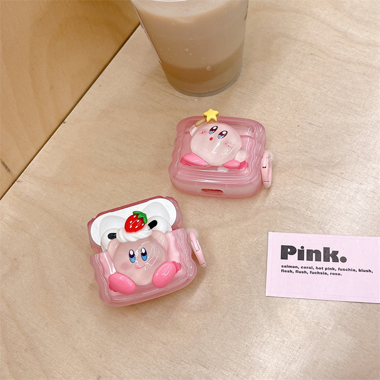 3D Kirby Karakterli Airpods Kılıfı
