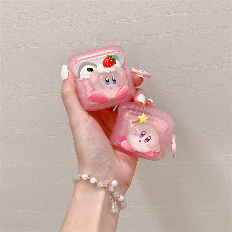 3D Kirby Karakterli Airpods Kılıfı