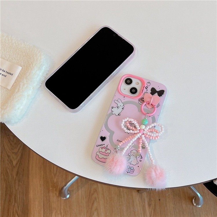 14 ProMax Yay Saç Top Kedi Sevimli + Charm