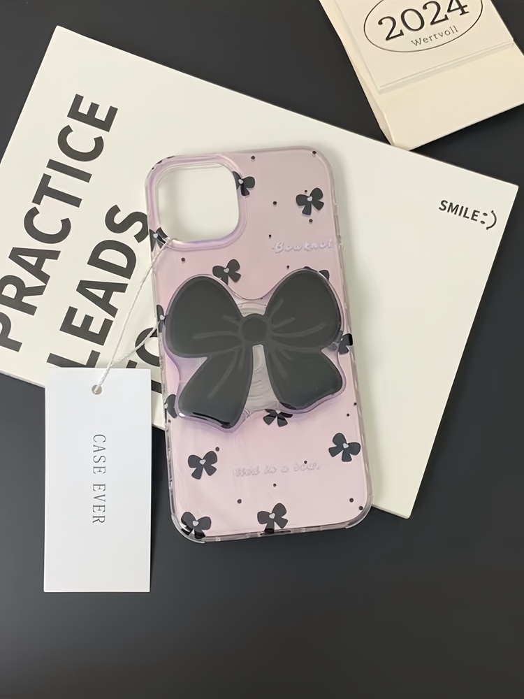 Kurdele Desenli İphone Kılıf + Holder