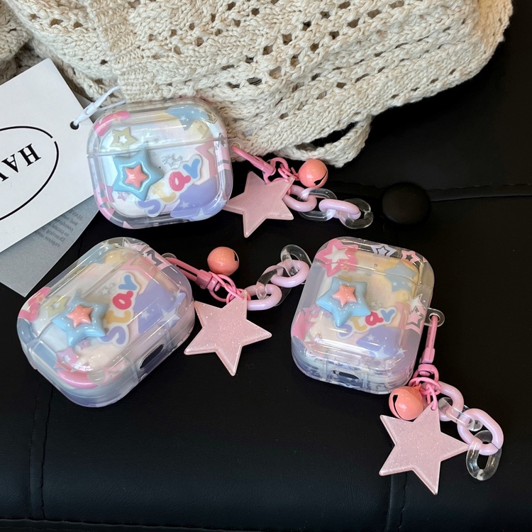 Airpods Pro 2 Üç Boyutlu Yıldız Kulaklık Kutusu