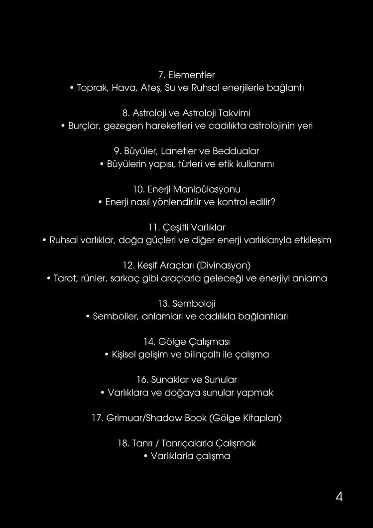 Cadı Rehberi | Temel Witchcraft | lunarguides