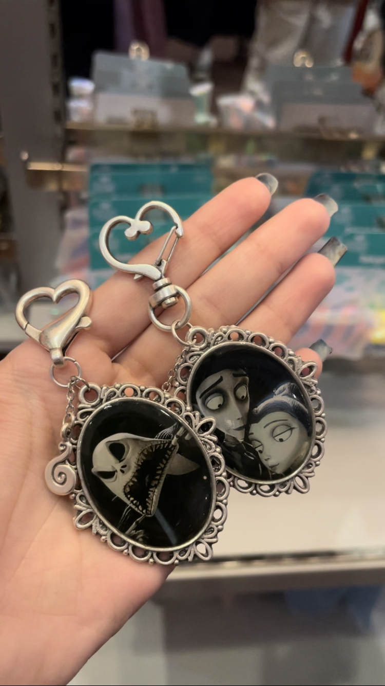 tim burton kalp anahtarlıklar