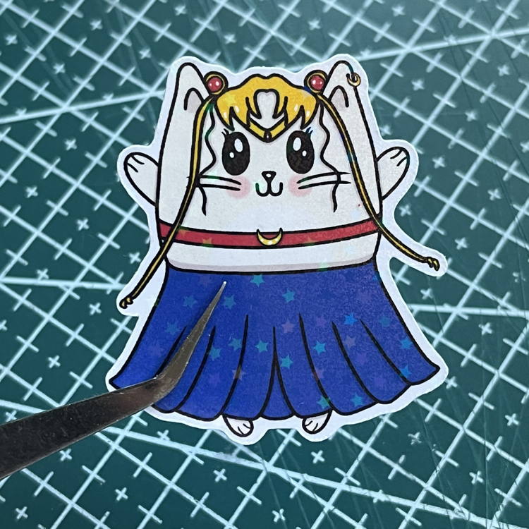 Sailor meown sticker TS015