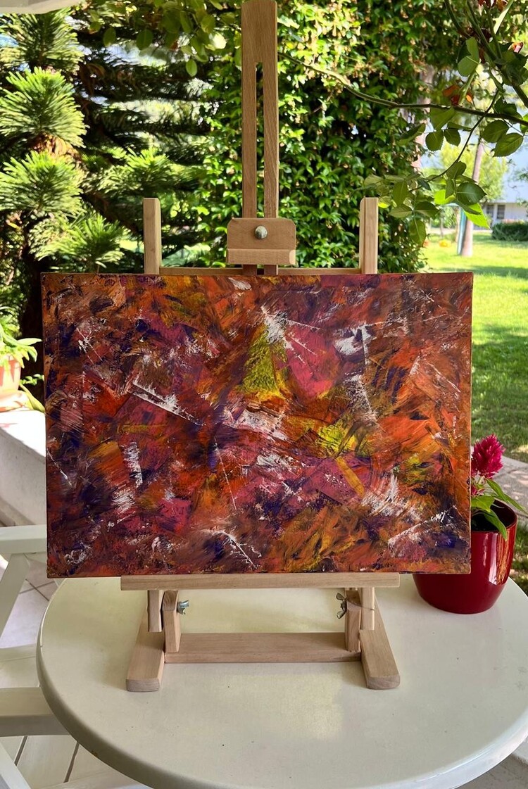 HOPE - Tuval üzeri akrilik boya / 35x50 cm