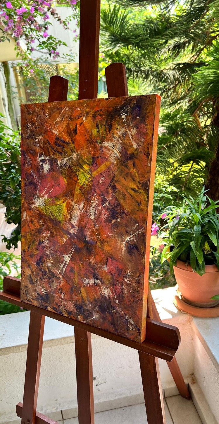 HOPE - Tuval üzeri akrilik boya / 35x50 cm