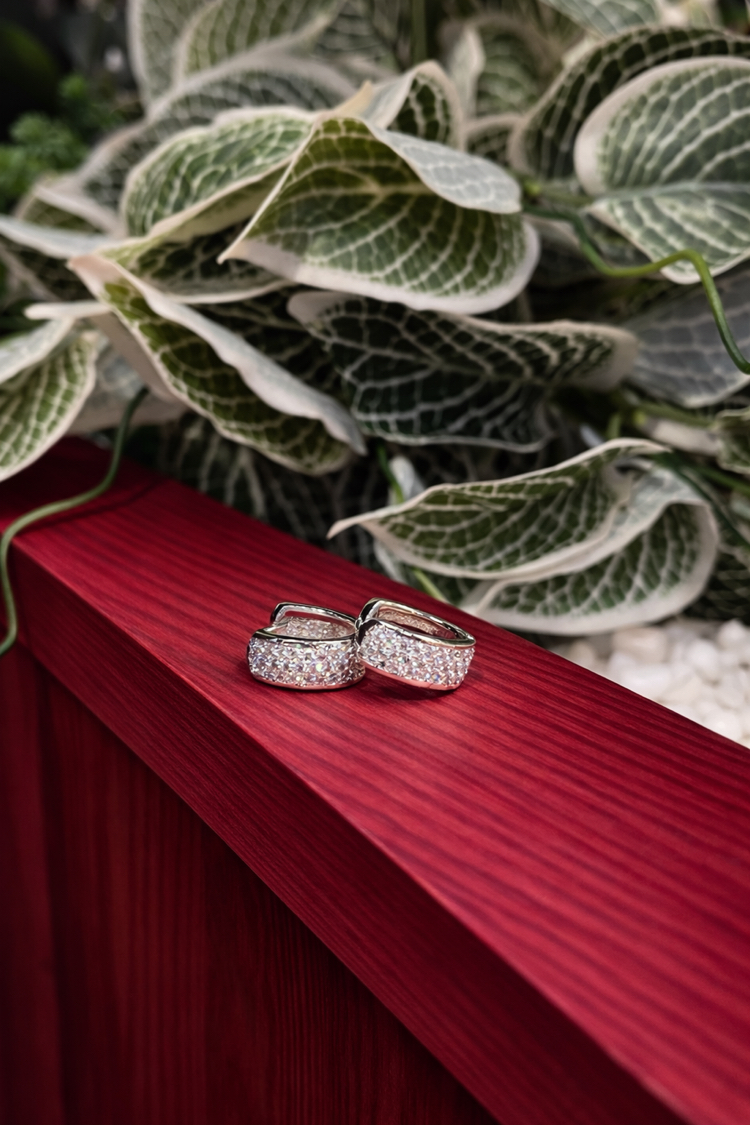 Küpe Gümüş 14k Altın kaplama 