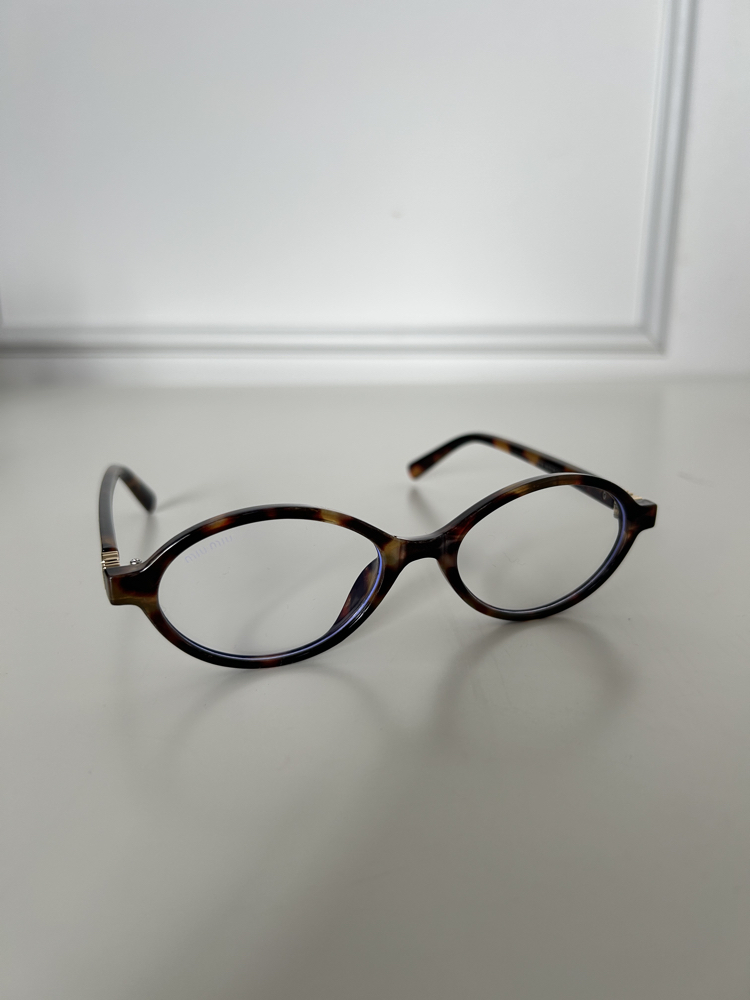 Miu Miu Gözlük-Leopar Desenli