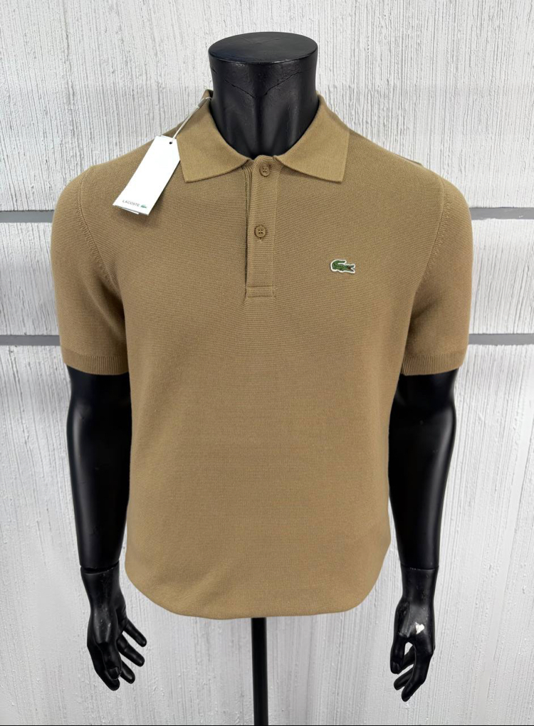 Lacoste Bej Polo Yaka Triko T-Shirt