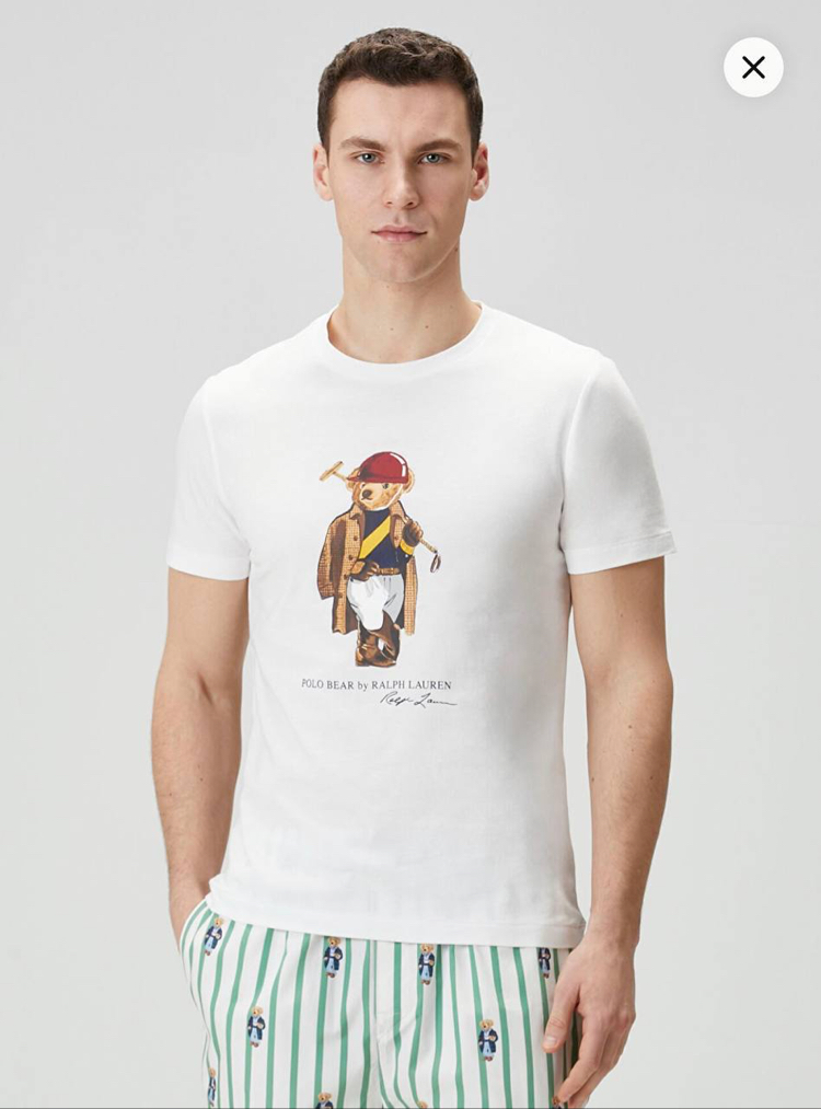 Polo Ralph Lauren Beyaz Regular Fit T-Shirt