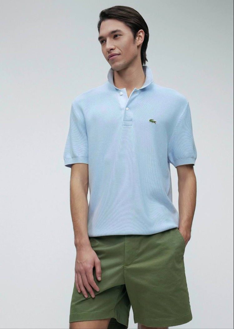 Lacoste Açık Mavi Polo Yaka Triko T-Shirt