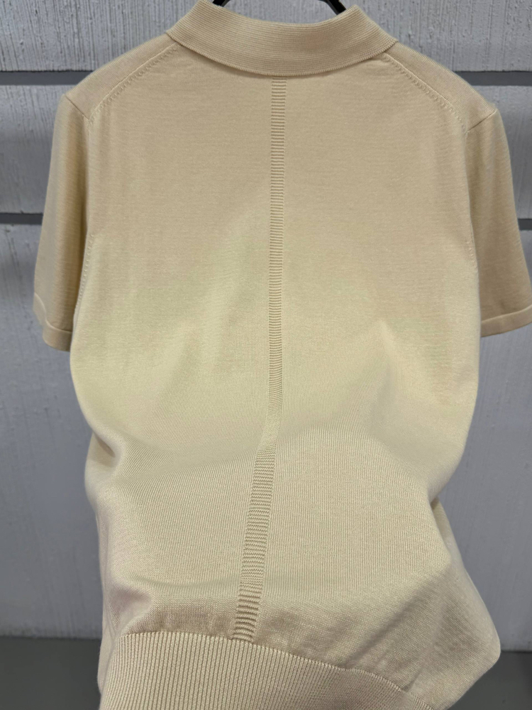 Calvin Klein Triko Bej Polo Yaka Regular Fit T-Shirt
