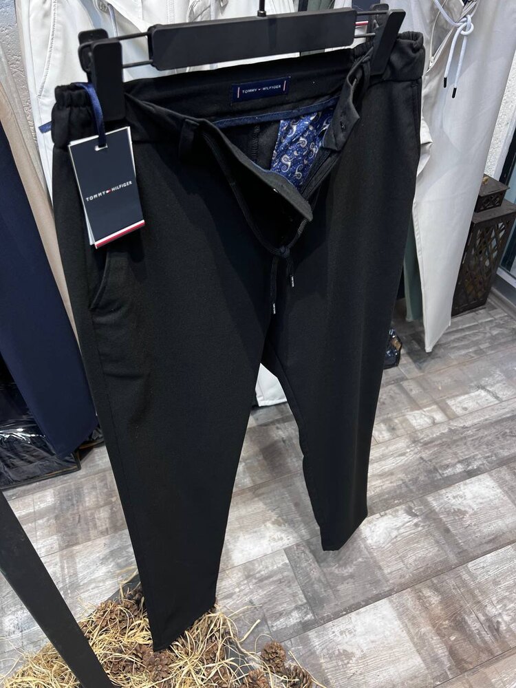 Tommy Hilfiger Siyah Jogger Pantolon 