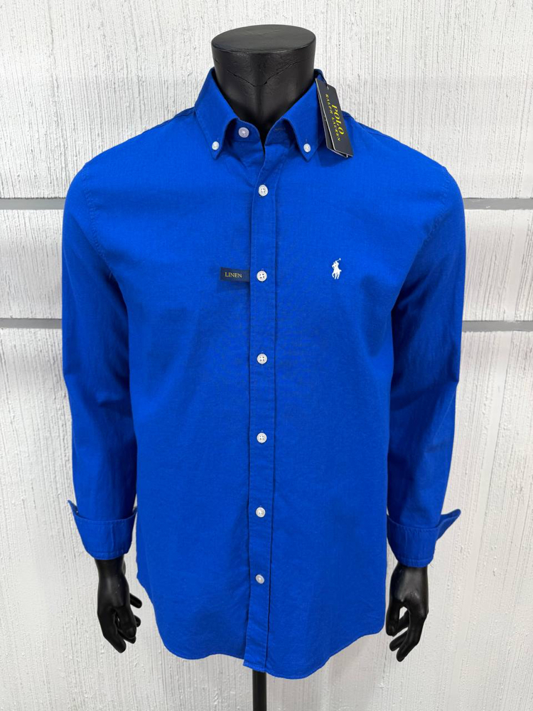 Polo Ralph Lauren Saks Keten Regular Gömlek