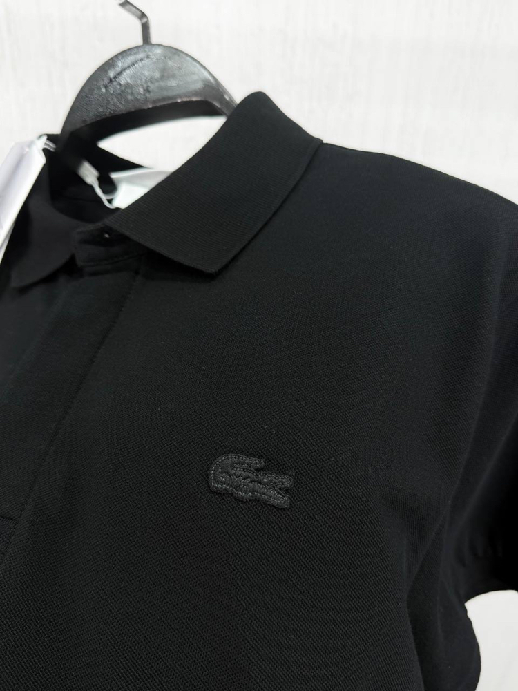 Lacoste Siyah Paris Polo Yaka T-Shirt