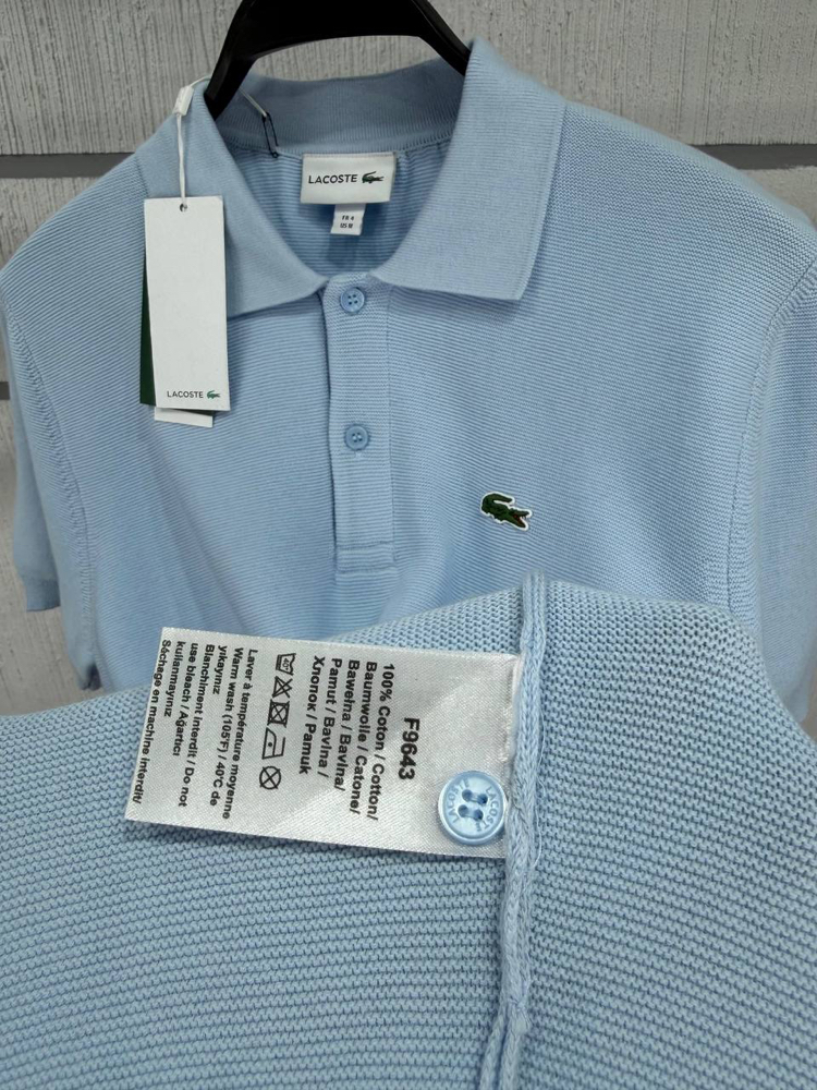 Lacoste Açık Mavi Polo Yaka Triko T-Shirt
