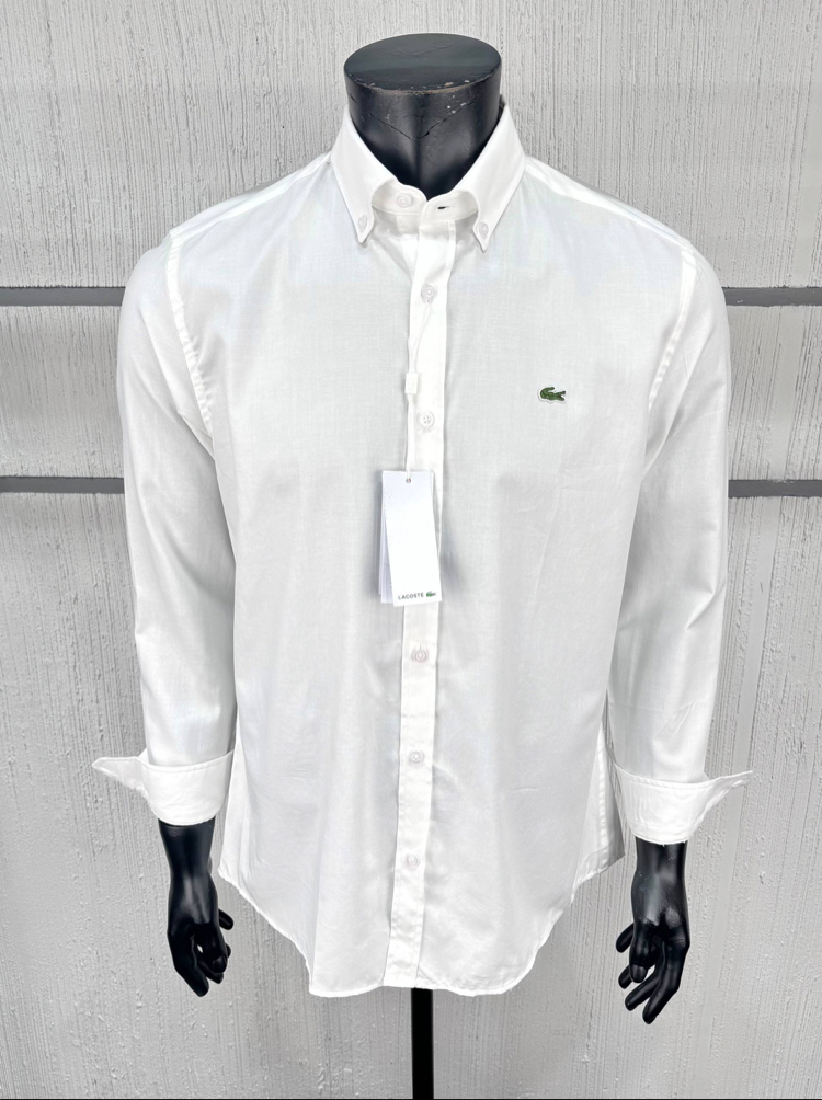 Lacoste Beyaz Regular Gömlek