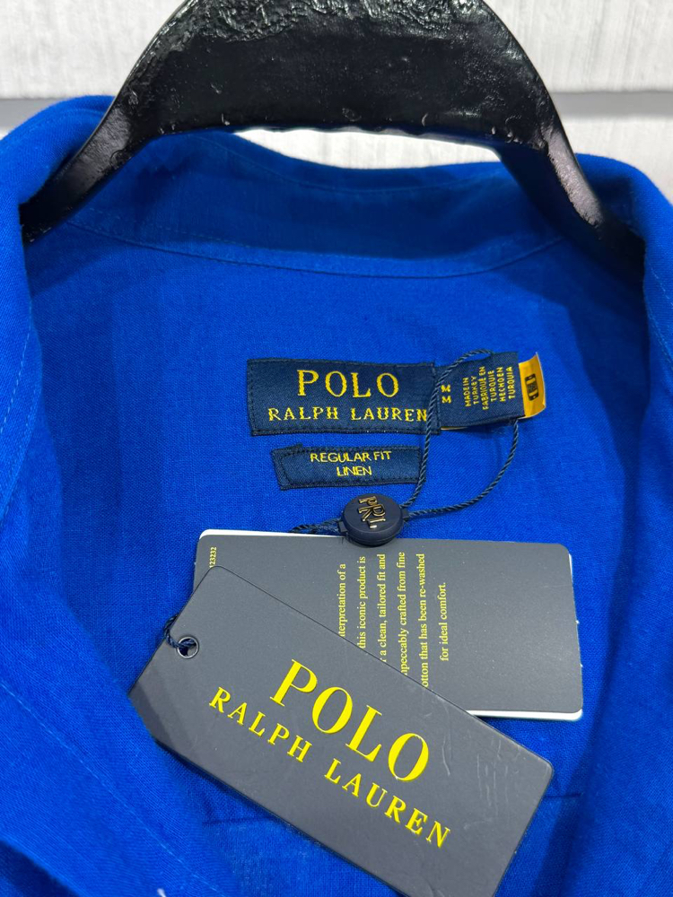 Polo Ralph Lauren Saks Keten Regular Gömlek