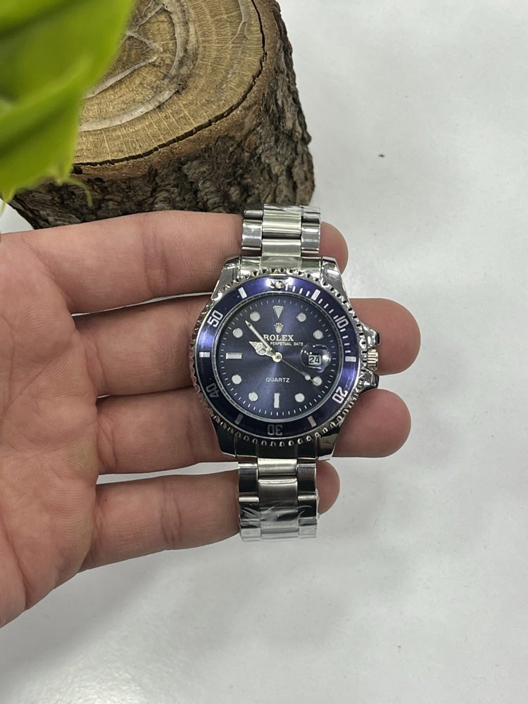Submariner Model - Lacivert Kadran Çelik Kordon Saat