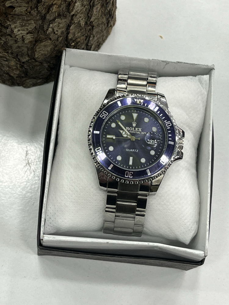 Submariner Model - Lacivert Kadran Çelik Kordon Saat