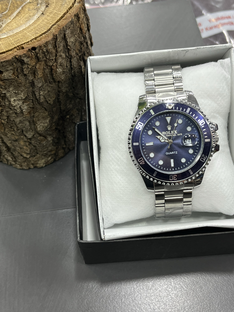 Submariner Model - Lacivert Kadran Çelik Kordon Saat