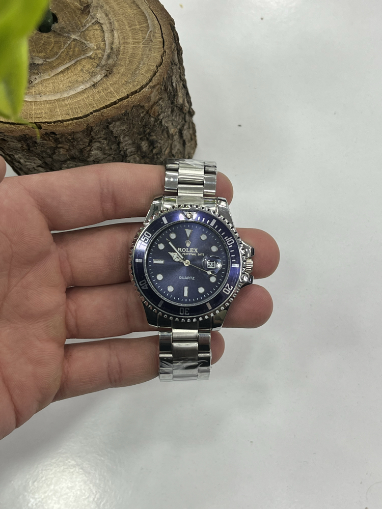 Submariner Model - Lacivert Kadran Çelik Kordon Saat