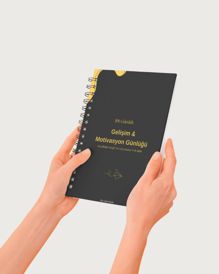100 Günlük Premium Başarı Günlüğü | Siyah & Gold Sürüm (Tablet & Yazıcı Uyumlu)