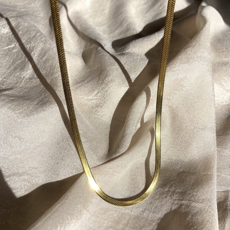 Çelik Gold İtalyan Zinciri Kolye