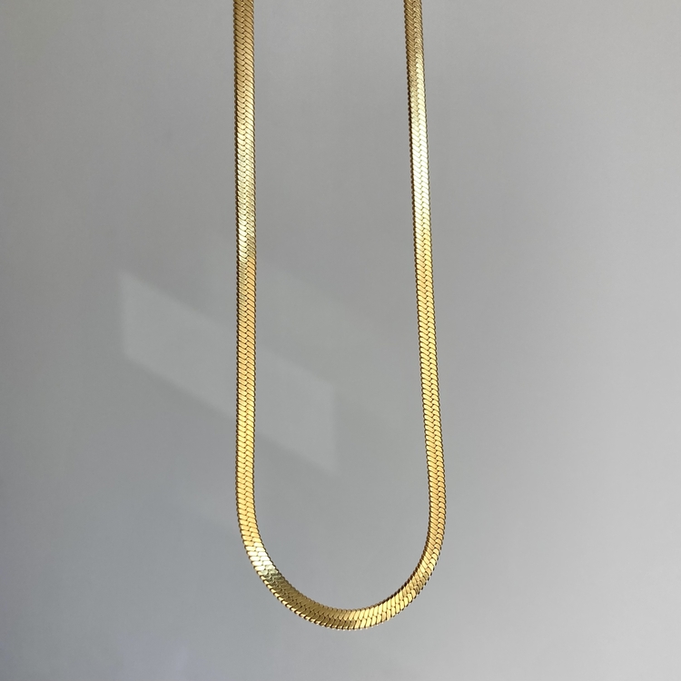 Çelik Gold İtalyan Zinciri Kolye
