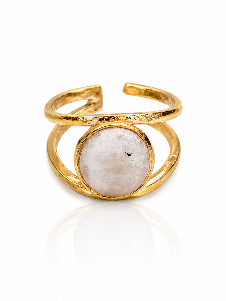 Moonstone Eclipse Yüzük