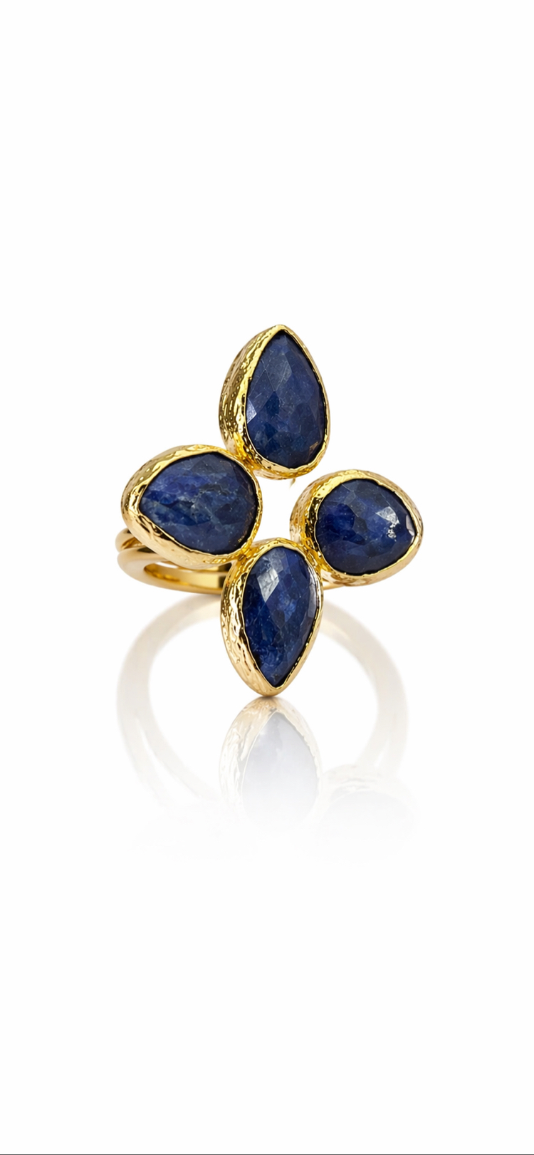 Lapis Lazuli Bloom Yüzük
