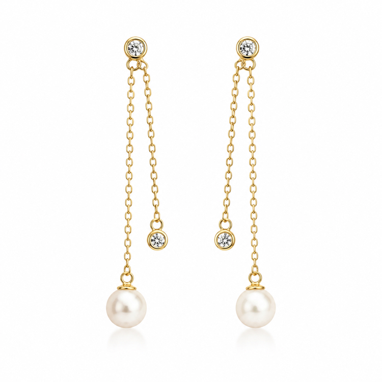 Pearl Cascade Küpe