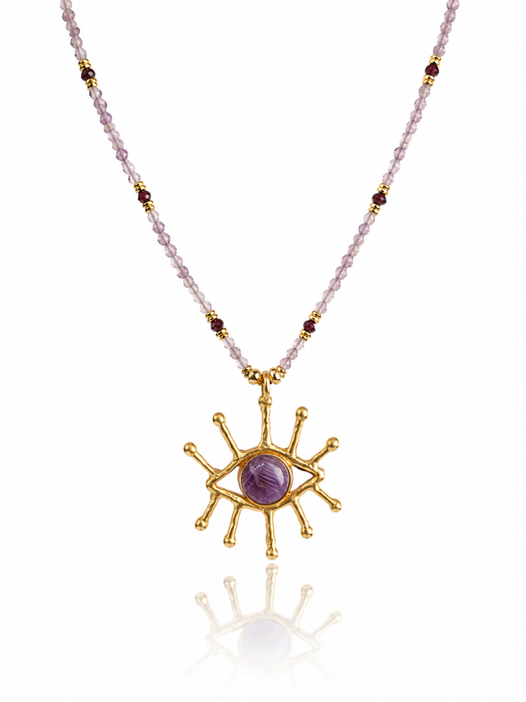 Œil d’Améthyst Kolye