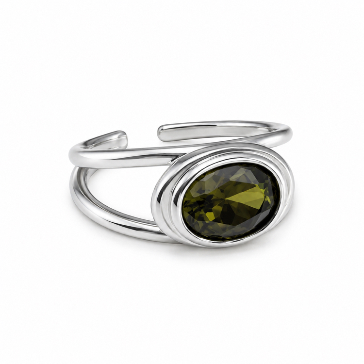 Golden Orbit Yüzük - Silver