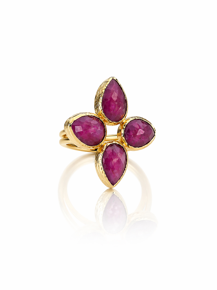 Ruby Bloom Yüzük