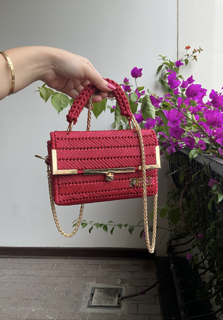 Lupinaria VERA - Deep Red Tasarım Çanta