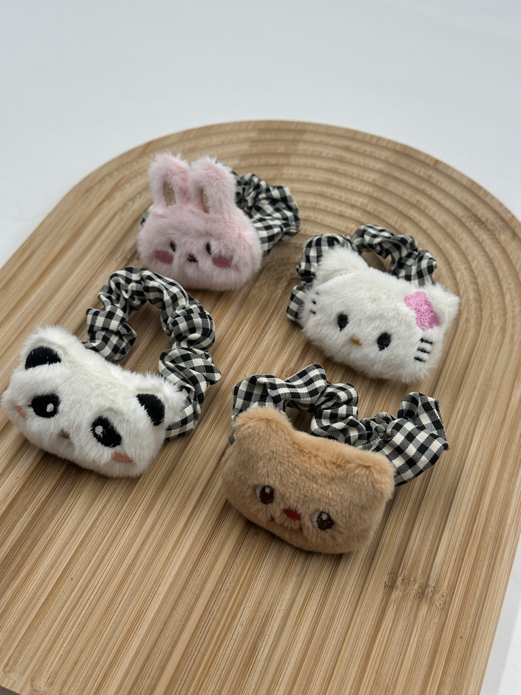 Peluş lastik toka
