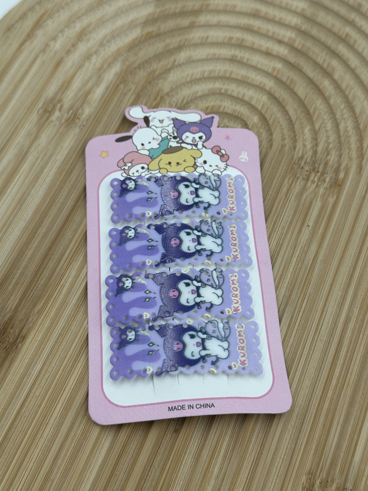 Kuromi çıtçıtlı toka