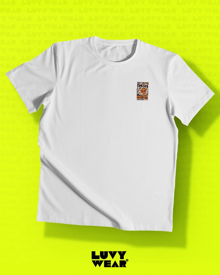 Cursed Temalı Beyaz Unisex Tişört - Uzak Doğu Serisi
