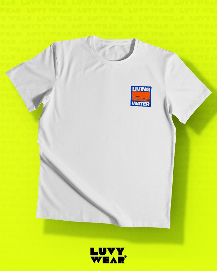 Deniz Esintisi Temalı Beyaz Unisex Tişört - Retro Serisi