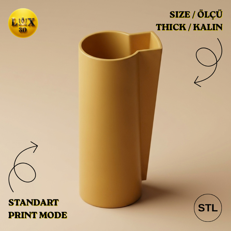 Çakmak Kılıfı 3D Baskı STL Seti | Kalın, İnce, Figürlü, Negatif, Vazo Modu Kalıpları