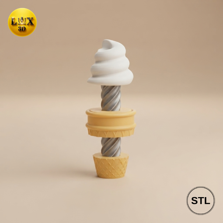 Spiral Dondurma Oyuncağı - Dönen Eğitici Motor Beceri Oyuncağı
