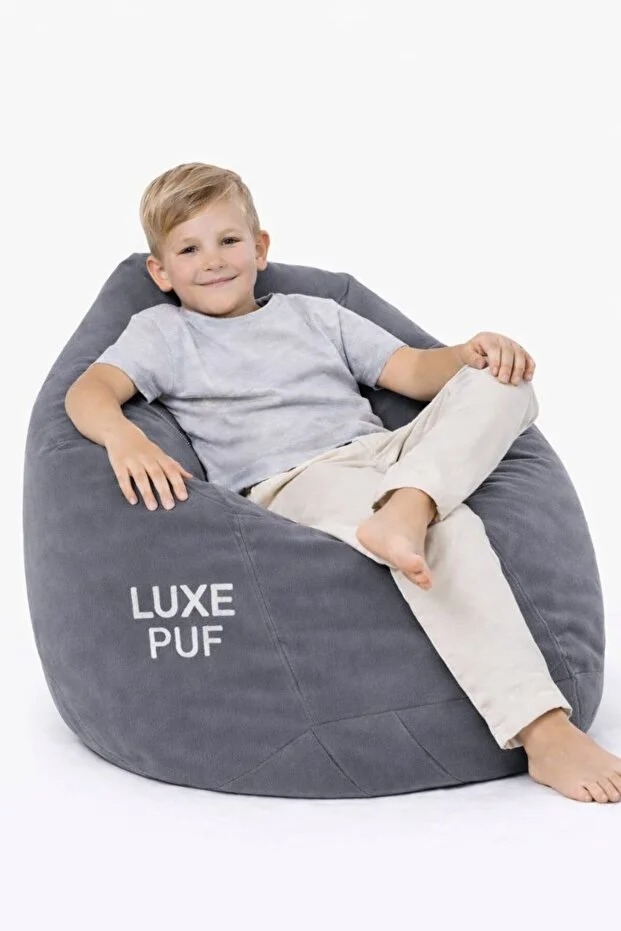 Mini Kids Çocuk Puf Koltuk – Yumuşak & Ergonomik Tasarım