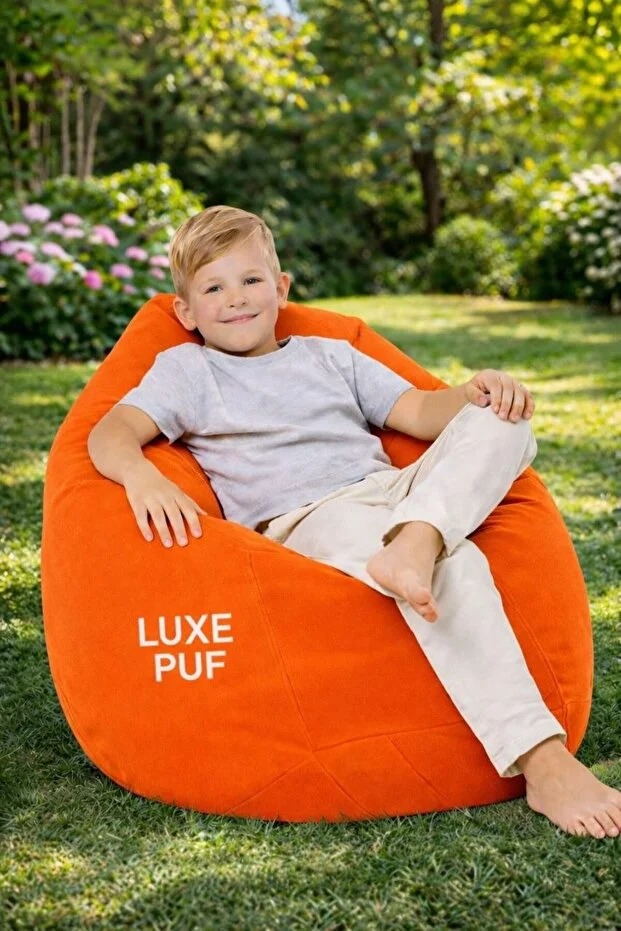 Mini Kids Çocuk Puf Koltuk – Yumuşak & Ergonomik Tasarım